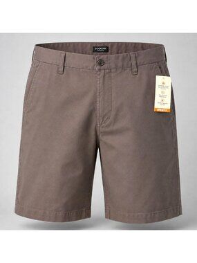 Dockers Mens Size 48 Shorts Brown Big & Tall Ultimate w Supreme Flex Waistband